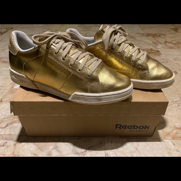 Reebok Shoes - Gold Reebok Sneakers